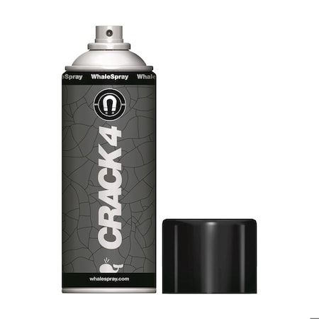 Whale Spray Crack 4 NDT Black Magnetic Particles, 9oz Spray, 6PK 1825S0020